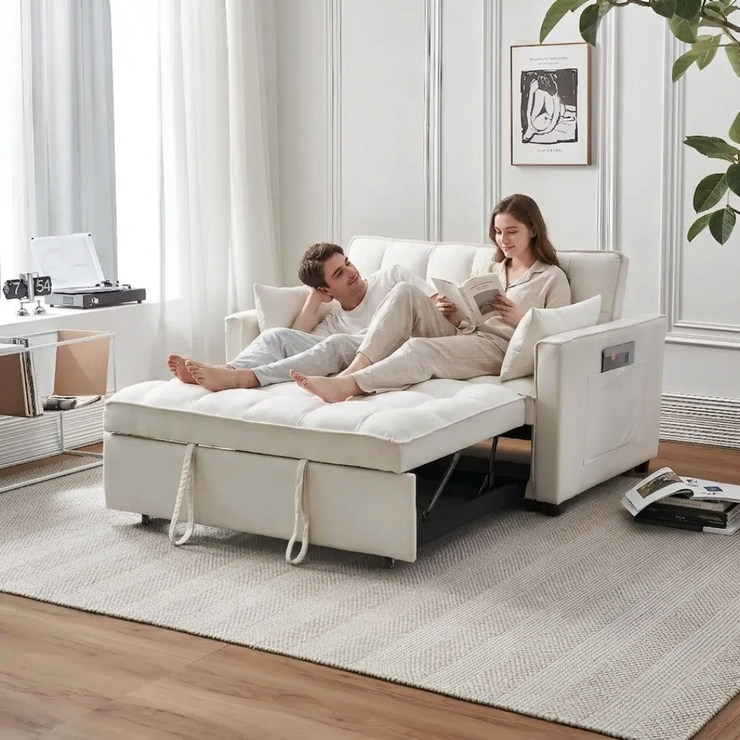 Bailey – 3-i-1 bäddsoffa med utdragbar säng