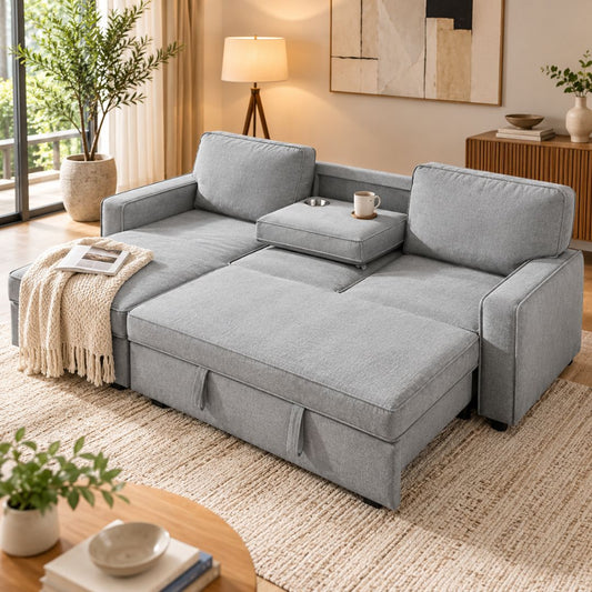 Cuco – Modern bäddsoffa med förvaring