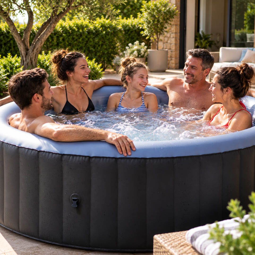 Clever – Uppblåsbar bubbelpool
