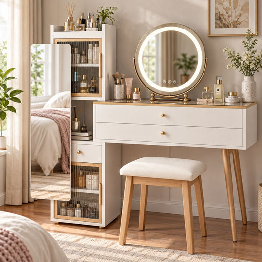Mary – Lyxigt sminkbord